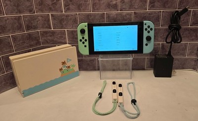 Nintendo Switch Animal Crossing Special Edition Lot *Tested & Works*