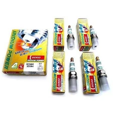 DENSO Iridium Power Spark Plugs 4 Pack 5303 Genuine Auto Parts Medium Unpainted