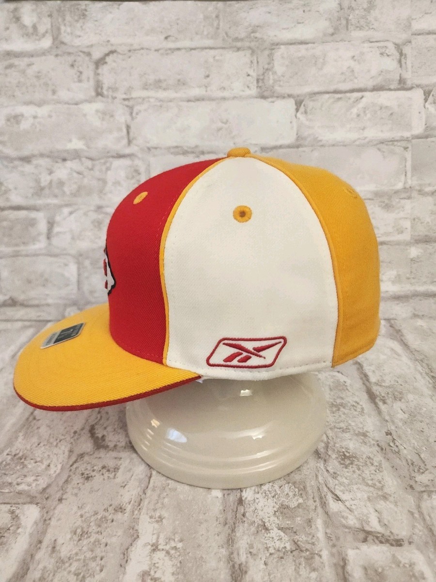 Vintage Kansas City Chiefs AFC-West Reebok Fitted Hat Size 7⅝ Embroidered  View 4