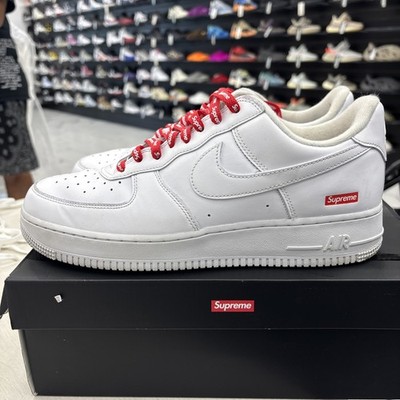 【新品】Supreme Nike Air Force 1 Low 10.5 Size 10.5 - Nike Air Force 1 Low x Supreme Box Logo - Black for
