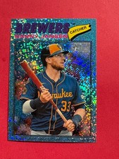 2026 Topps Heritage - Danny Jansen - Light Blue Sparkle #347 - Milwaukee Brewers