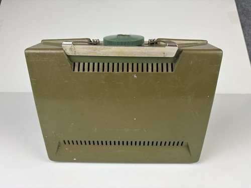 50’s Westinghouse H-557P4 Tube Portable Radio green Aqua Parts & Repair - Picture 14 of 15