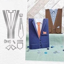 Metal Cutting Dies Suits  Woolly Cardigans diy Scrapbooking Photo Album Decor