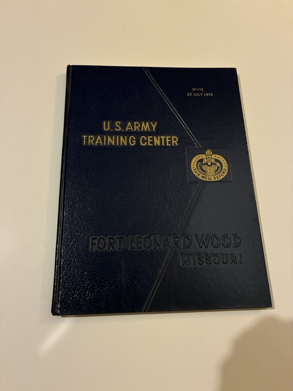 Vintage U.S. Army Training Center Fort Leonard Wood, Missouri, July,76’ Yearbook