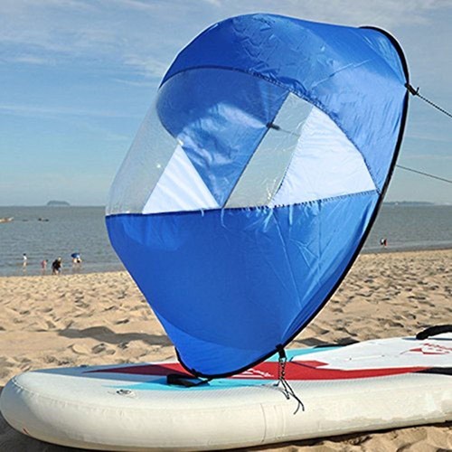 Paddle Board Segel Windsegel 42 Zoll Faltsegel für Kajaks und Kanus - Bild 7 von 20
