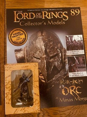 Der Herr der Ringe Eaglemoss Sammlermodell Ausgabe 89 Schnabelhelm Ork