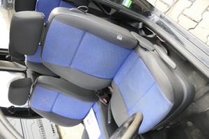 Seat Arosa 6H VW Lupo Sitz vorne links Fahrersitz Höhenverstellung blau schwarz