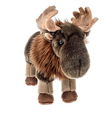 Ganz Heritage H14996 Moose Plush Stuffed Animal Toy, 12-inch Length