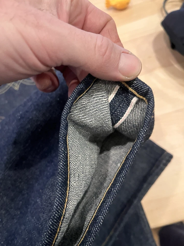 Warehouse & Co лот 1001XX 1953 модель Selvedge джинсы W38 L32 Японии новый с Ярлыками - Изображение 4 из 4