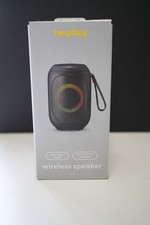 heyday Portable Wireless Bluetooth Speaker-New and Sealed-Black