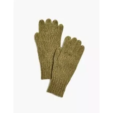 Madewell Women's Wool Texting Gloves One Size Desert Moss Green MSRP $38
