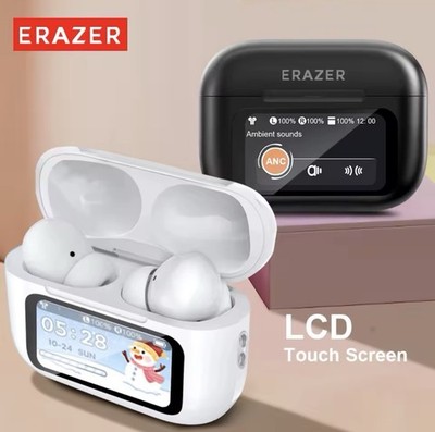 ERAZER Airs Pro Wireless Bluetooth Earphones Headphones HiFi WITH TOUCH SCREEN