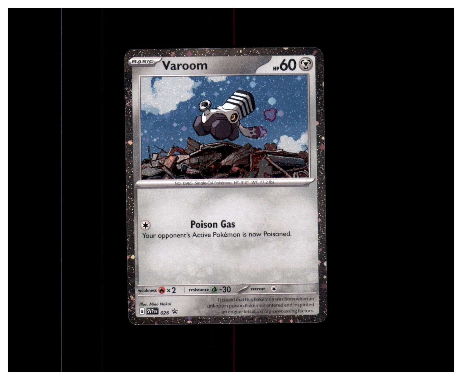 Varoom - Scarlet & Violet Black Star Promos (NM) Cosmos Holo 60