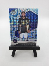 2020-21 Panini Mosaic - Finals MVPs Kevin Durant #296 Reactive Blue Prizm