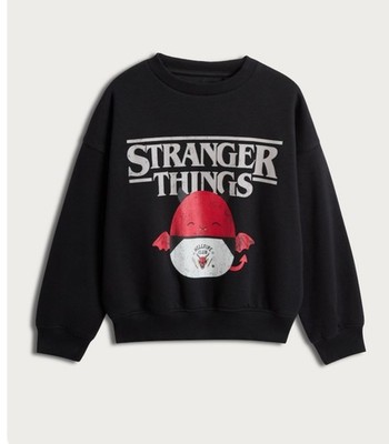 100 % offizielles Stranger Things & Squishmallows Colab Mädchen Sweatshirt Alter 9-10