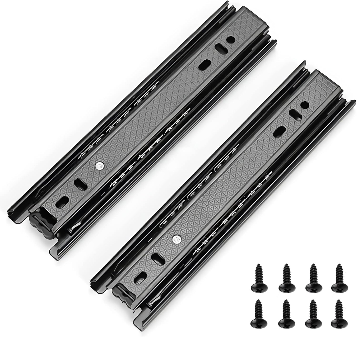 8 Inch, Full Extension Drawer Slides, Ball Beari