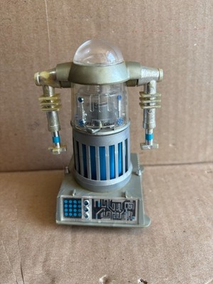 Zeroid STAR TEAM Blue Battery Operated Robot By Ideal 1977 Parts or Repair