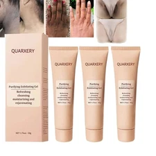 50g Purifying Exfoliating Gel, Quarxery Purifying Cream for Face & Body