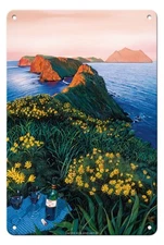 Drink in the View - Picnic Paradise - Original Color Painting Scott Westmoreland