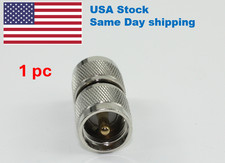 1 pc PL259 Male Plug to UHF Male PL-259 RF Coaxial Adapter Connector