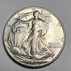 1947 Walking Liberty Silver Half Dollar Ch. Brilliant Uncirculated