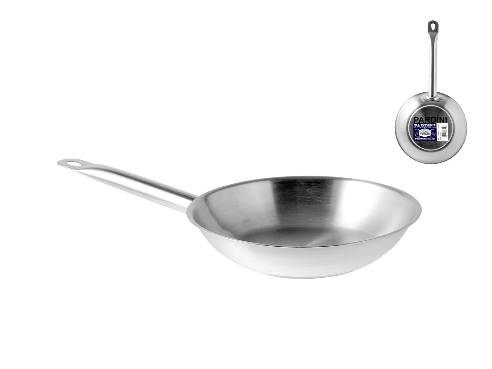 Pardini Frying Pan Omnia 1500 Inox 1 Handle 20 Cm
