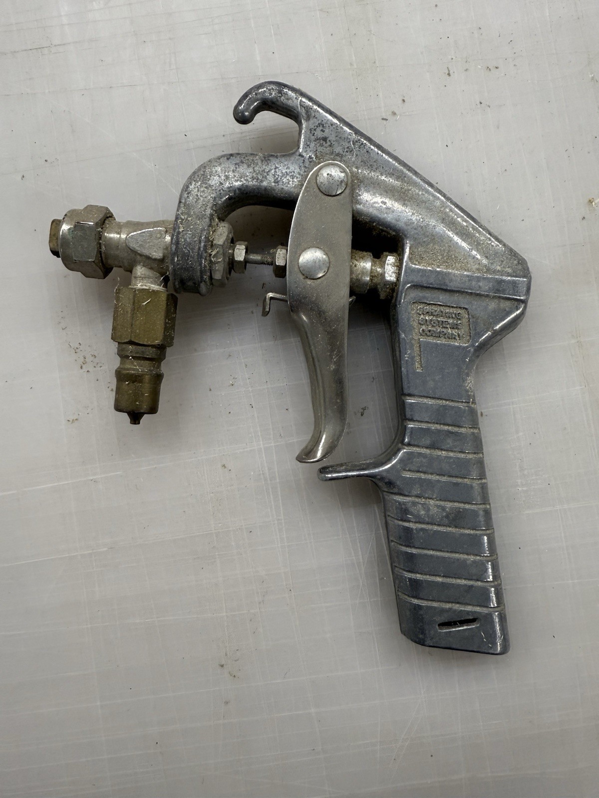 Vintage Jetgun Wheaton Illinois Paint Spray Gun Spraying System Company