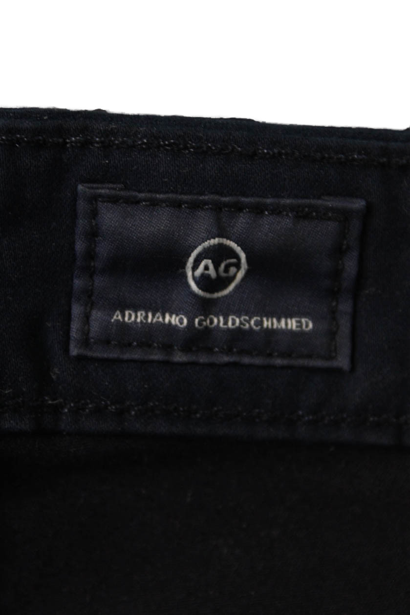 AG Adriano Goldschmied Womens Farrah High Rise Skinny Coated Jeans Blue Size 26 thumbnail 4