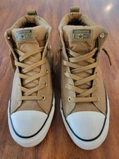 Converse All Star Mid Rise Mens Size 10.5 Brown Olive Green 145423C