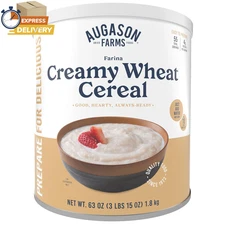 Creamy Wheat Cereal Can Emergency Food Supply, 55 Servings, 10 Year Shelf Life
