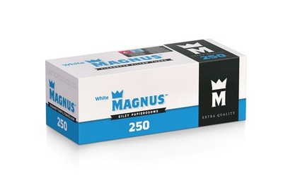 Magnus White Filterhülsen King Size ( 5 Packung a 250 Hülsen = 1250 Hülsen)