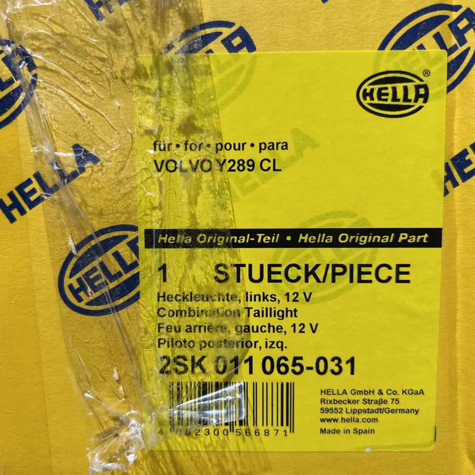 Genuine HELLA Rear Left Light N/S for Volvo XC90 Mk1 | 2SK 011 065-031 - Image 3 of 3