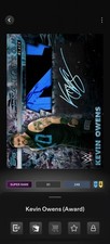 Topps WWE SLAM *DIGITAL* - Inception Mercurial & Green Kevin Owens Awards/Sets