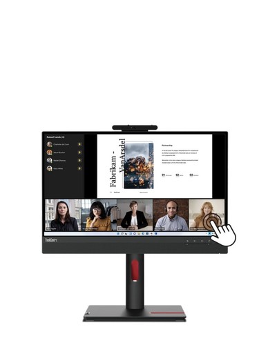 Lenovo ThinkCentre Tiny-In-One 22 Gen 5 21.5" Full HD LED Touch Flat Monitor - Picture 5 of 5