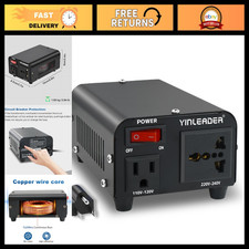 300W Voltage Converter 110V to 220V Step Up Transformer for Travel  Appliances