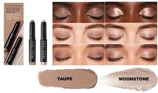Bobbi Brown Mini Long Wear Cream Shadow Stick Duo MOONSTONE Taupe NIB
