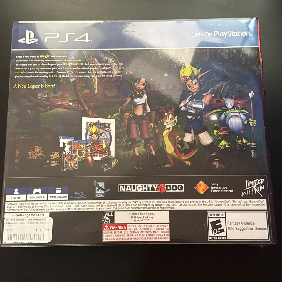 Jak and Daxter: The Precursor Legacy Collector’s Edition PS4 LRG#184 (BRAND NEW) - Image 4 of 4