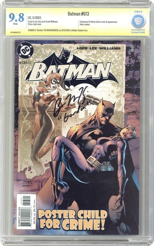 Batman #613 CBCS 9.8 Witnessed Sig Mckenzie 2003 16-DA89AF2-017