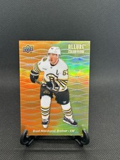2023-24 Upper Deck Allure - Color Flow Brad Marchand #CF-20 Orange Yellow