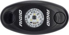 Luz Rigid Industries Serie A - Negra - Alta Resistencia - Ámbar