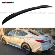 For 2025-2026 Toyota Camry Sedan OE Style Gloss Black Rear Trunk Lid Spoiler Lip
