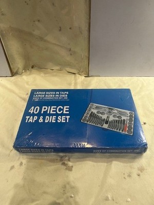 Castol Tools PRO 2620 metrisches Gewindebohrer- und Schneideisen-Set 40-teilig brandneu in Schrumpffolie