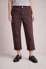 Anthropologie Pilcro The Wanderer Mid-Rise Relaxed-Leg Woman's 32 Pant Brown