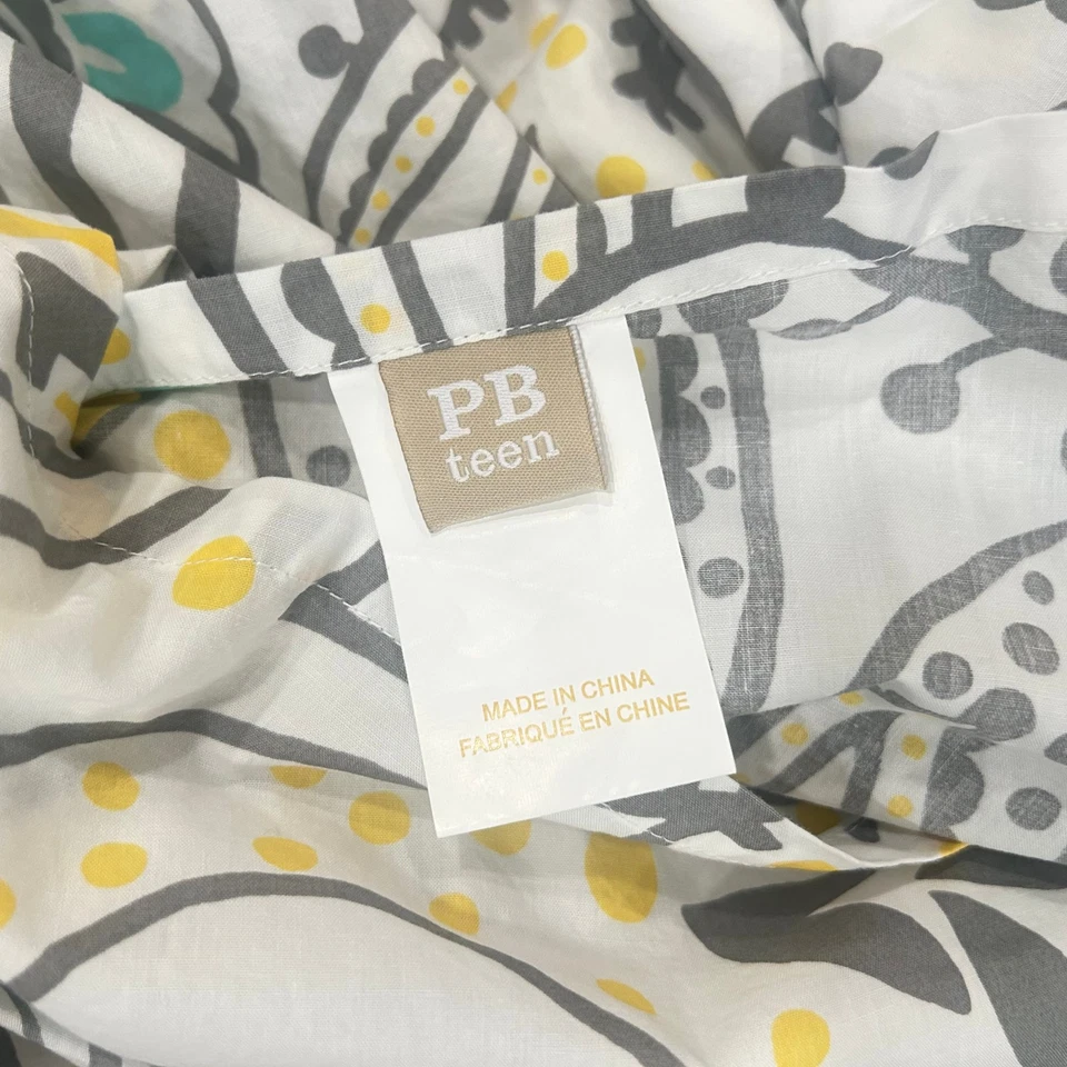 Two POTTERY BARN Adolescente Ana Paisley Sham Estándar Nuevo Paquete Abierto Foto 3 de 3