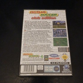 Actua Soccer Club Edition - Sega Saturn  Game Boxed complete PAL