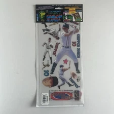 Vintage 2000 Chartpak Rub On Graphix Chipper Jones 10 Baseball Sealed New NOS