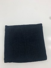 Unisex Adult Black Fleece Lined Neck Warmer One Size