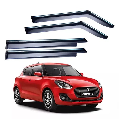 Car Door Visor Rain Guard with Chrome Liner Protected Weather Protection - 第 40/116 張圖片