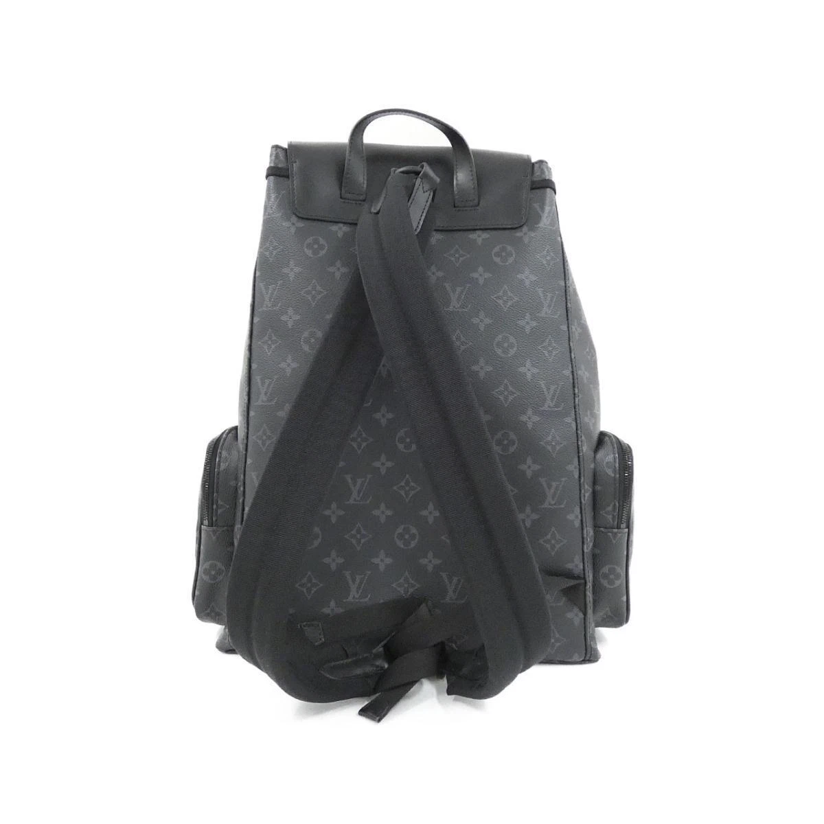 Authentic LOUIS VUITTON Monogram Eclipse Trio backpack M45538 #M45