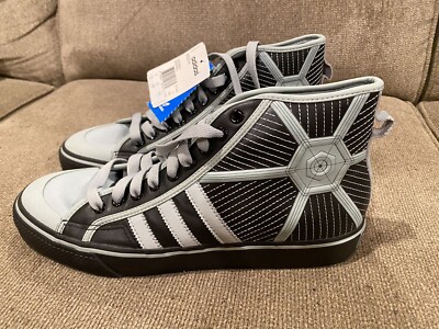 新品 adidas × STAR WARS NIZZA HI WHOOKIEES Star Wars Adidas Wookie Light Side Nizza Hi Adijunior J Prn